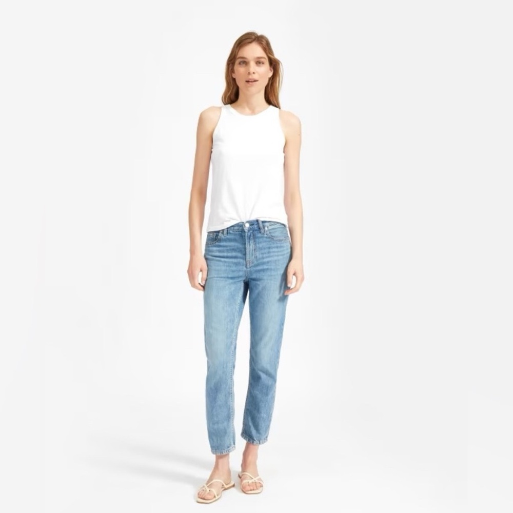 Everlane Summer Jeans in Light Blue
